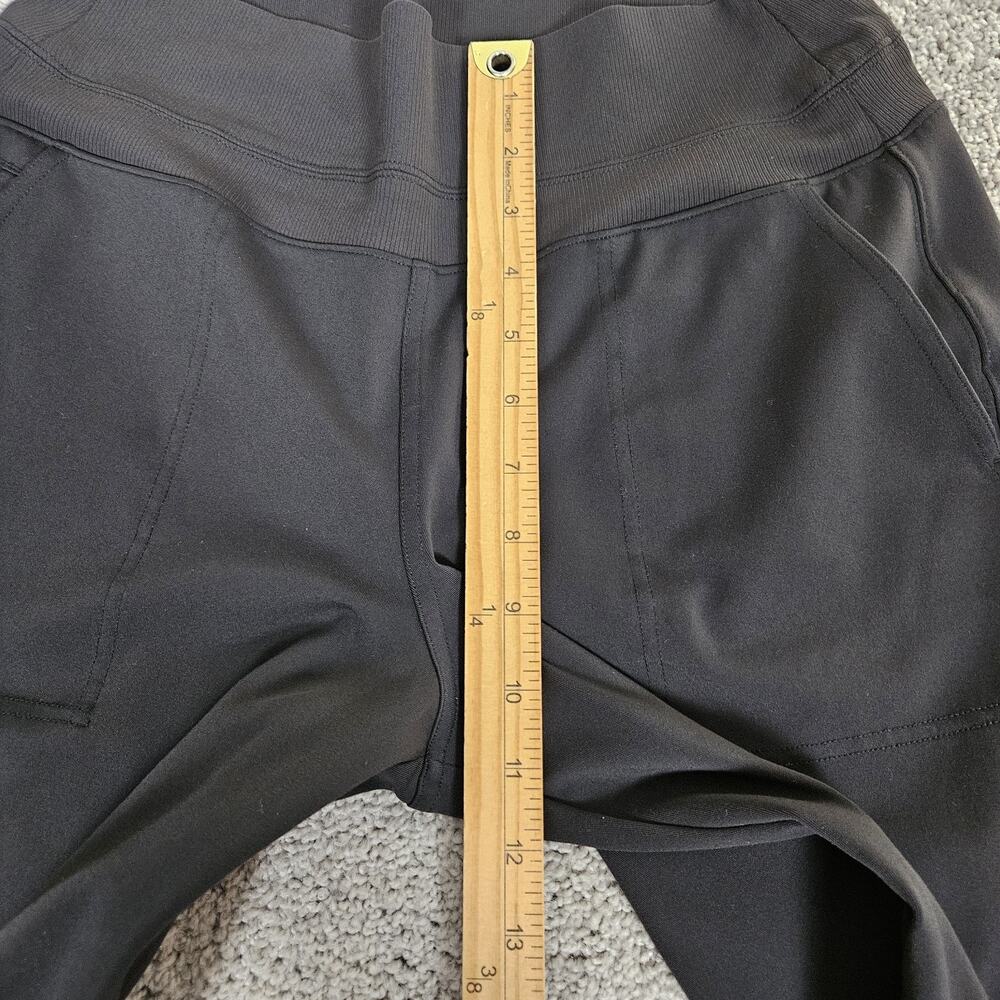Athleta Venice High Rise Wide Leg Pant Womens Medium Black Activewear Athleisure - Picture 8 of 11